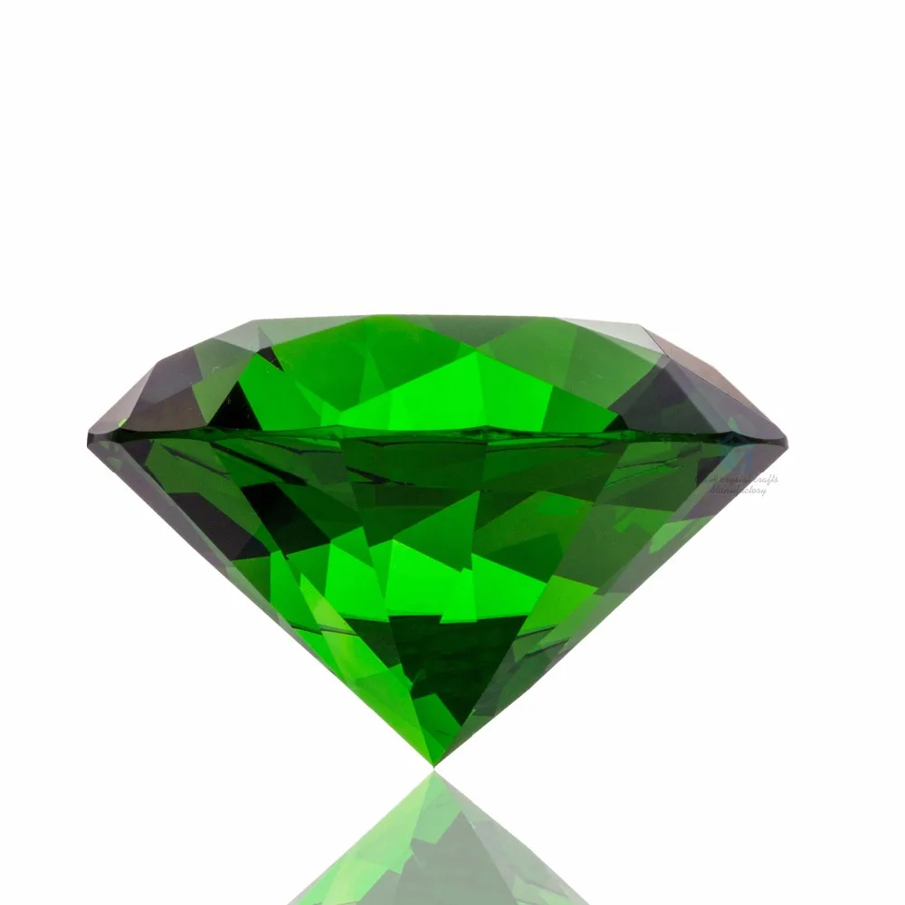 60 мм Красочные Crysta со стразами розовый красный синий пресс папье гигантский Jewel