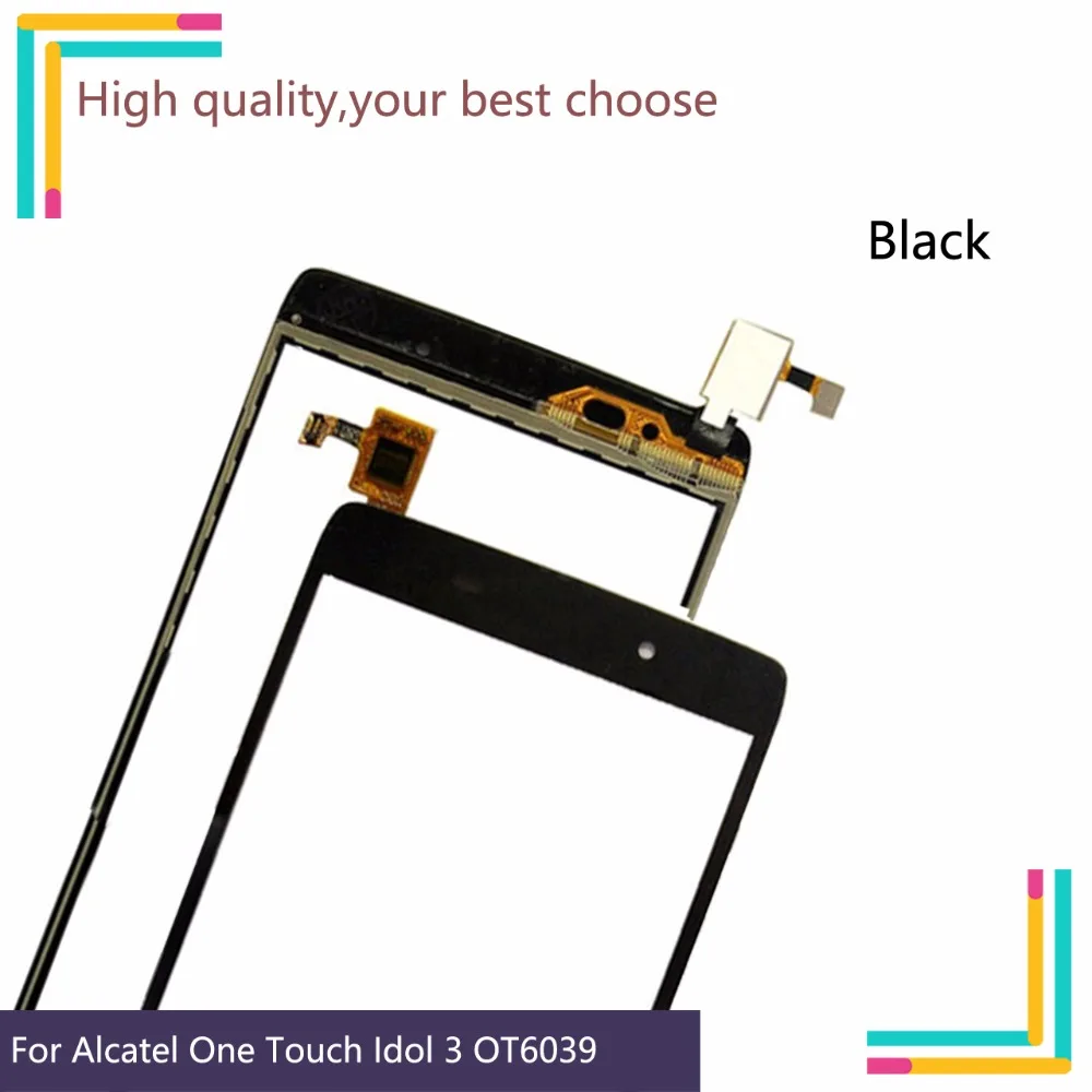 НОВЫЙ 4 7 ''Замена для Alcatel One Touch Idol 3 OT6039 6039 6039Y сенсорный экран дигитайзер