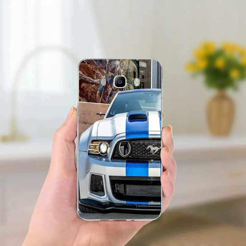 Силиконовый чехол накладка из мягкого ТПУ кейс для мобильного телефона Samsung Galaxy J1