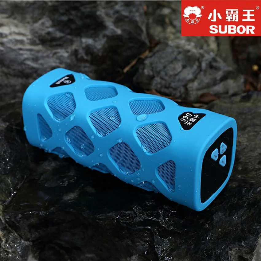 Subor 2018 Новый D66 Водонепроницаемый Портативный беспроводной Bluetooth динамик