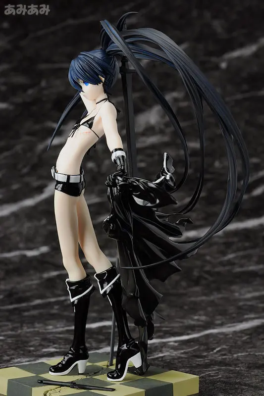 22cm Black Rock Shooter Action Figures PVC brinquedos Collection toys for christmas gift with Retail box | Игрушки и хобби