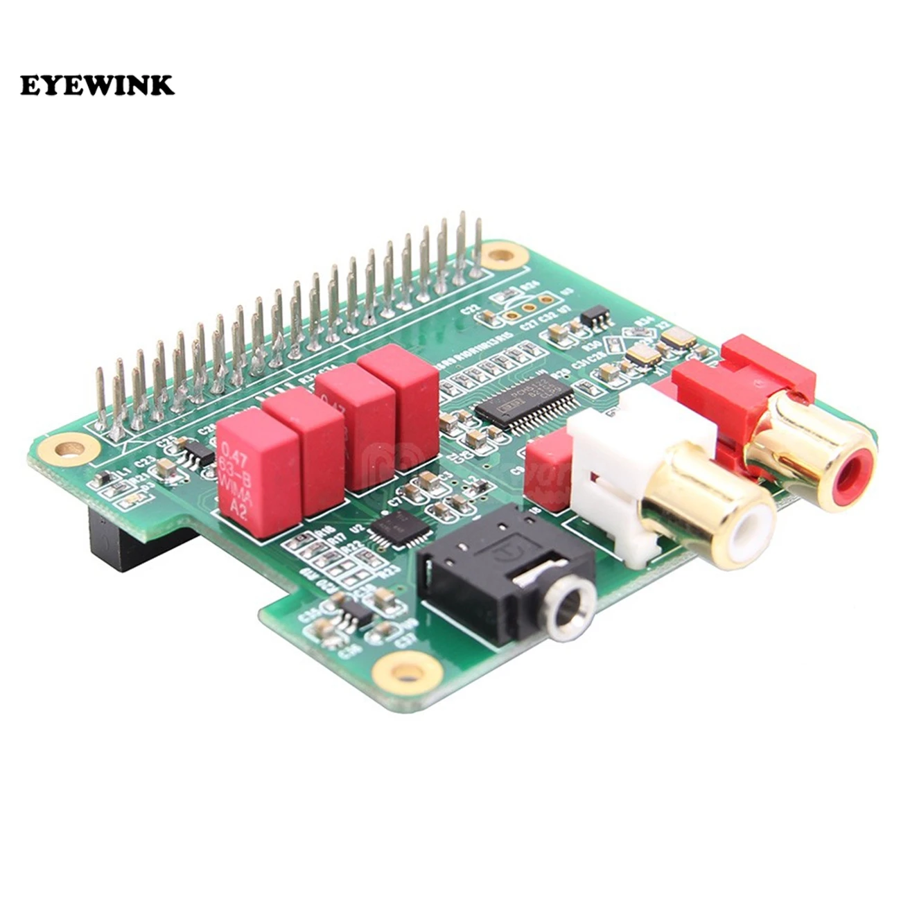 RPI-HIFI-DAC модуль PCM5122 HIFI ЦАП Аудио карты Плата расширения для Raspberry Pi 3 Модель B/2B/B + |