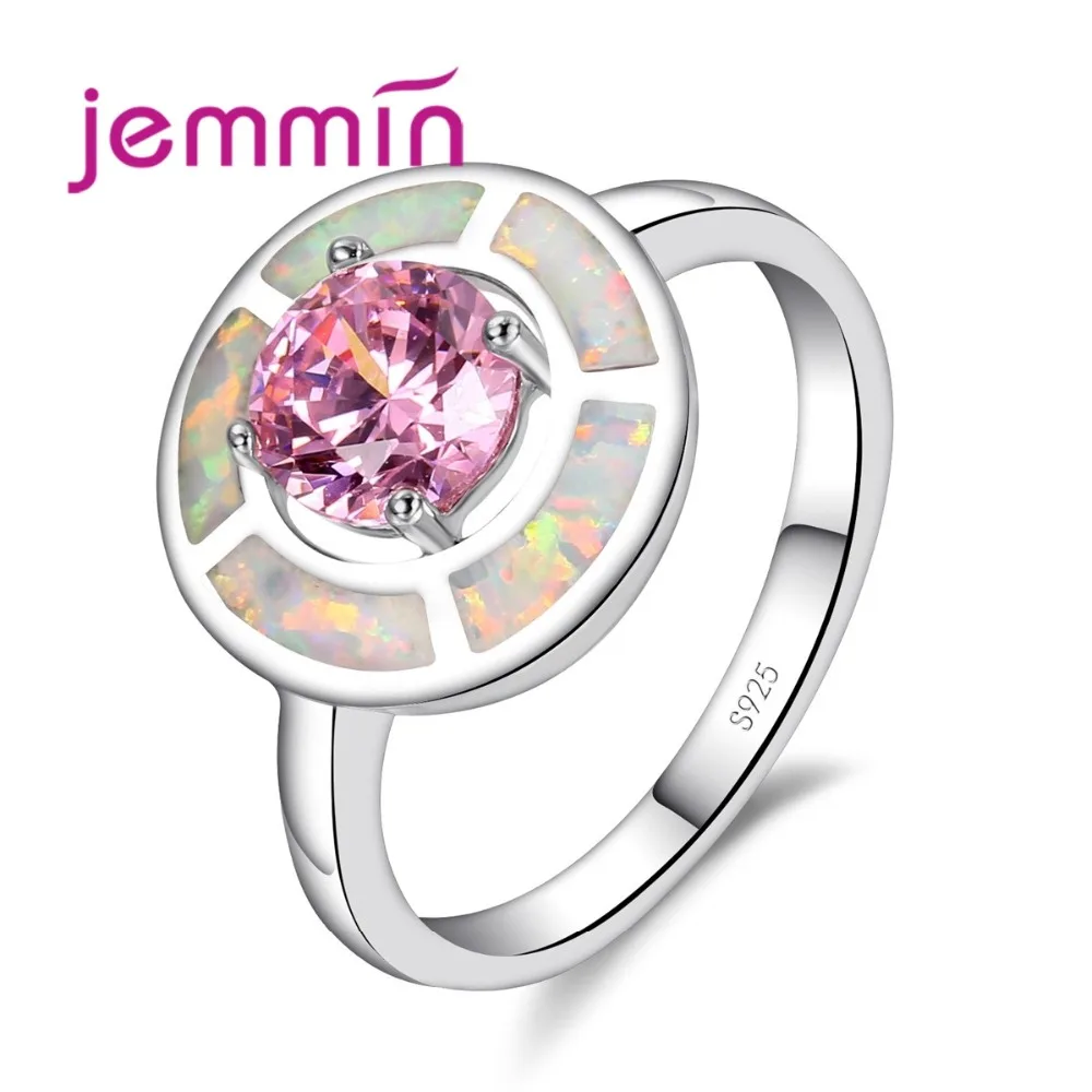 Женское кольцо из серебра 925 пробы с розовым бриллиантом|ring for|rings for womenring jewelry |