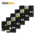 5 шт., совместимые с принтерами Brother p-touch tze621