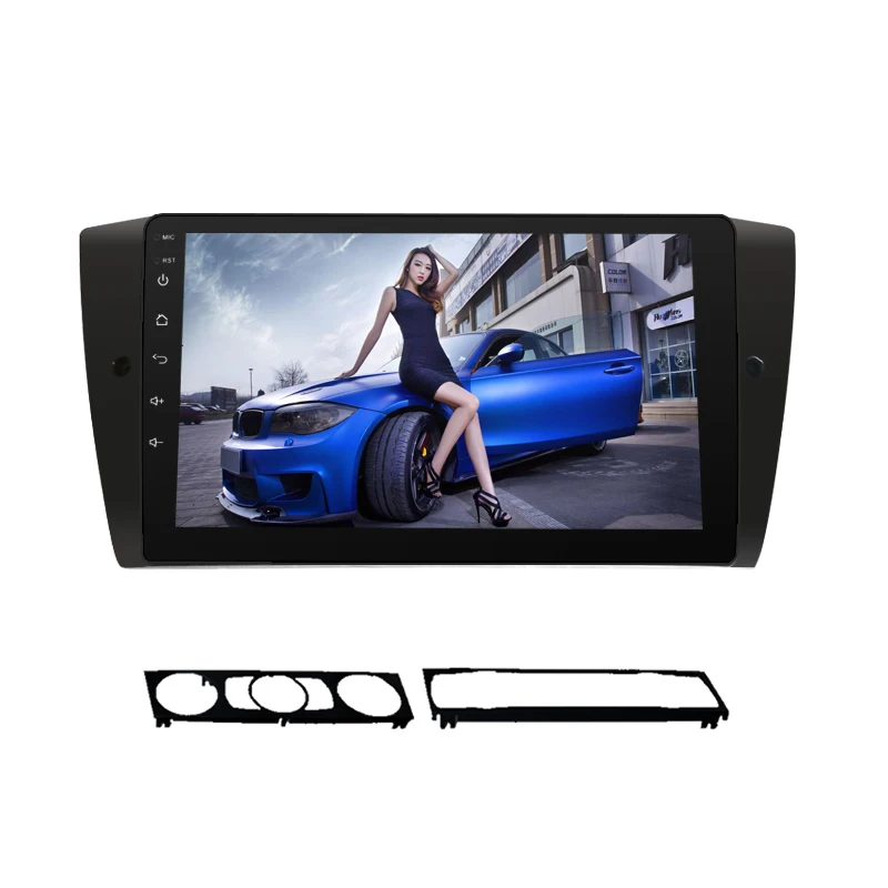 Автомобильный медиаплеер LEEWA экран HD 9 дюймов Android 8 1 четыре ядра с GPS навигацией
