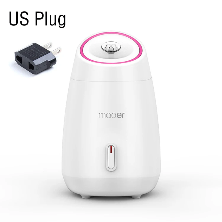 US Plug Фруктовый растительный паровой аппарат для лица бытовой спа-инструмент для красоты термальные наноспрей отбеливающий воду паровой аппарат для лица машина - Цвет: US Plug