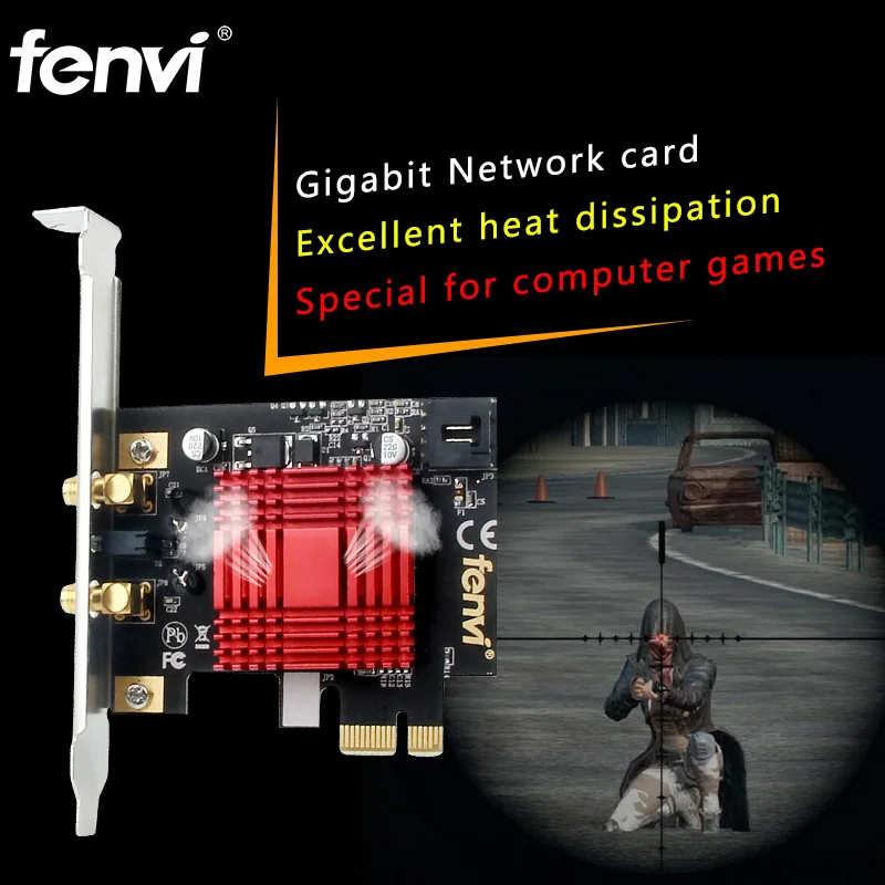 Двухдиапазонный 802.11ac Killer Network Bigfoot 1200M беспроводной AC Wifi Bluetooth 4 1 PCI Express PCi E