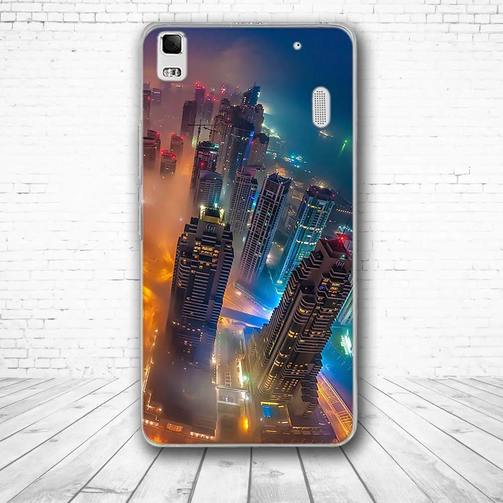 Чехол для Lenovo A7000 силиконовый чехол из ТПУ задняя крышка K3 Note 3D Капа A 7000 K3Note чехлы