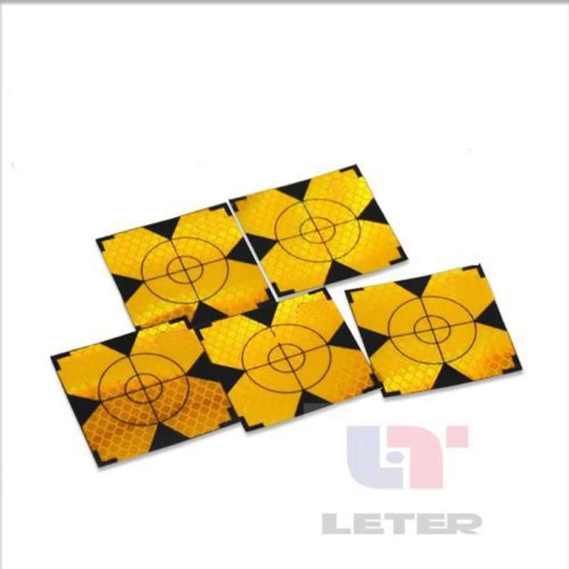 

NEW Yellow Reflector Sheet Reflective Tape Target for Total Station