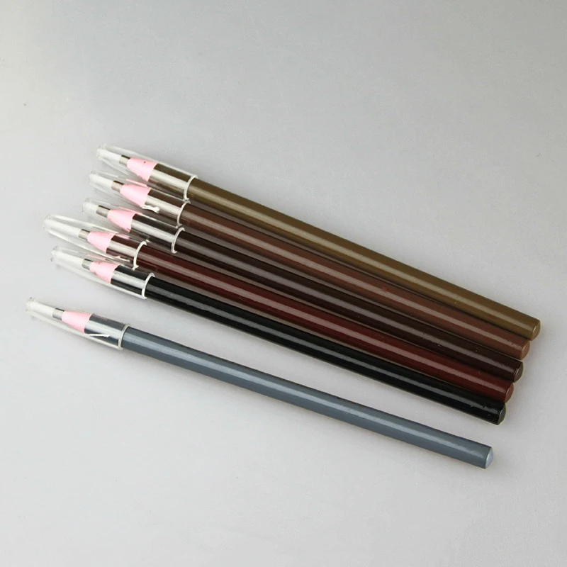 1Pc 6 Colors Women Lady Waterproof Longlasting Eyeliner Eyebrow Eye Brow Pencil Makeup Cosmetic Pen Make-Up Tools C1391P40 | Красота и
