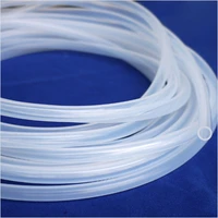 4x7mm food grade flexible soft silicone hose tube pipe id4mm od7mm 3510 meters
