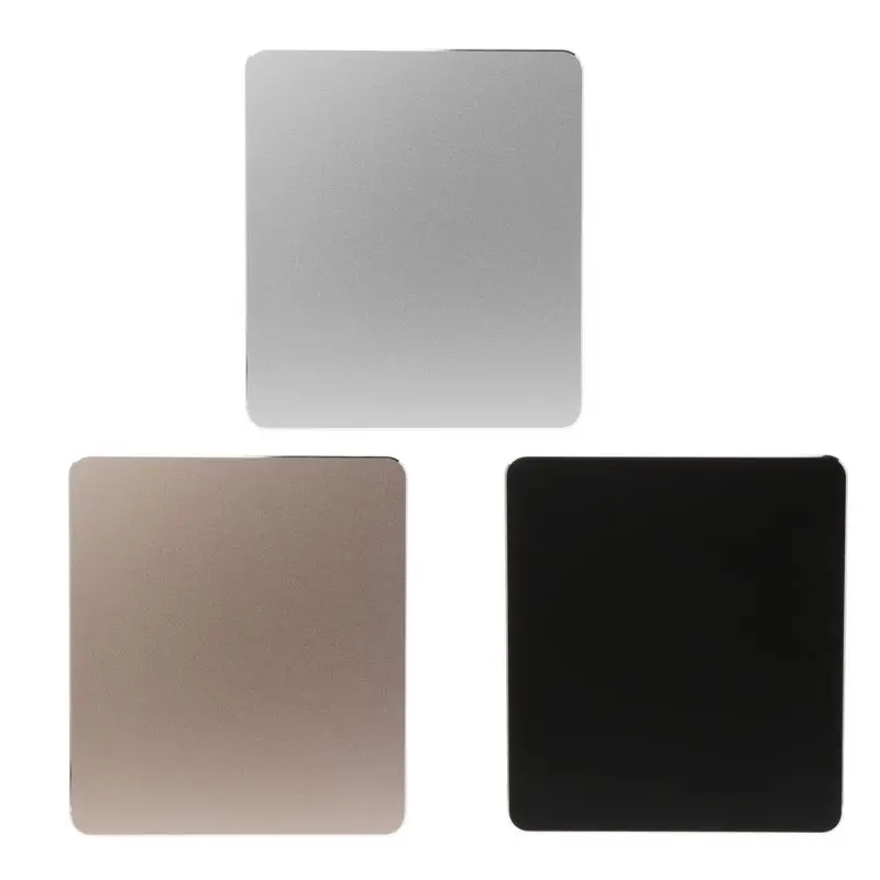 

Aluminum Alloy Pad with Non-Slip Rubber Bottom Mouse Pad Anti slip Mouse Pad