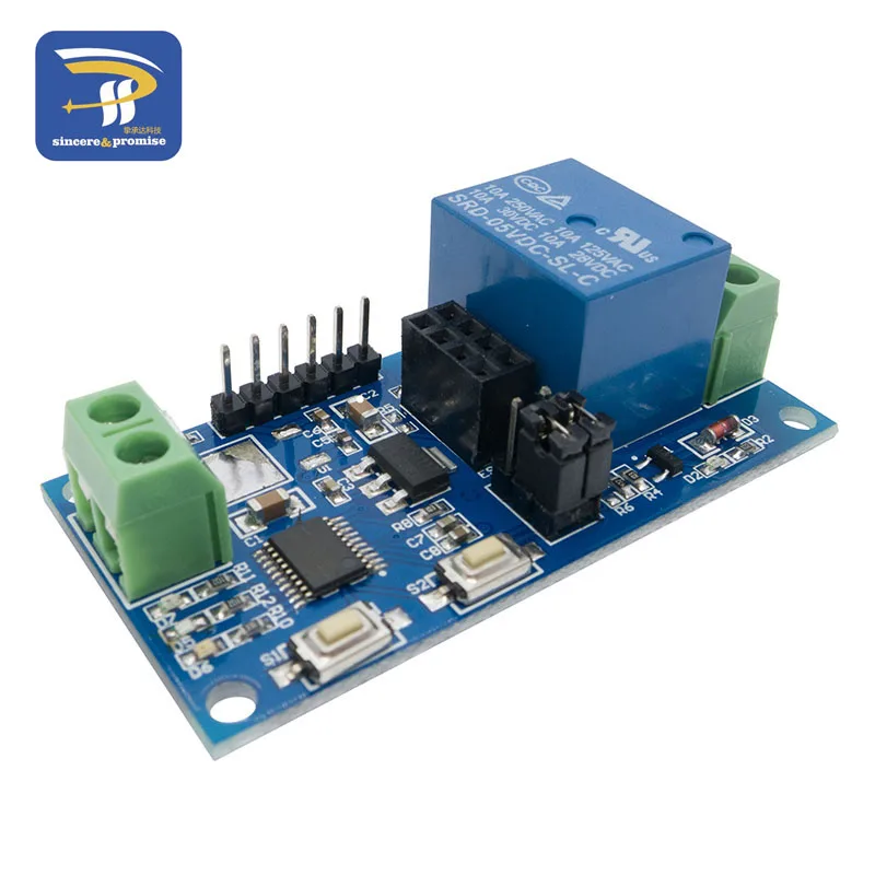 5V ESP8266 ESP-01 1 WIFI реле канала модуль ESP-01S 2 способ релейный модуль для IOT умный дом переключатель с дистанционным управлением с помощью приложения на телефоне - Цвет: New