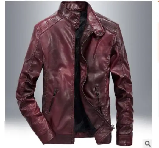 Новая классическая мотоциклетная куртка в стиле ретро Мужская Байкерская из