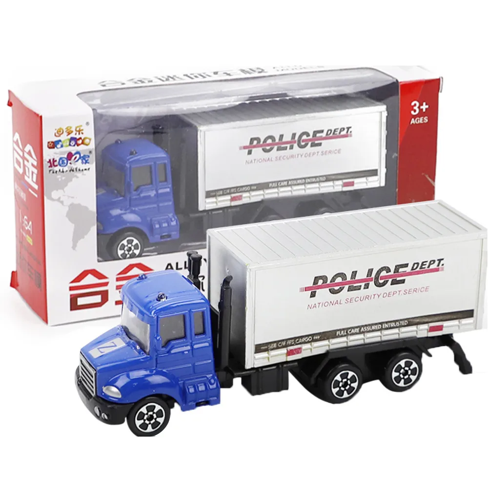 Синий Игрушки автомобиль для детей мини литой автомобиль модель 1: 64 сплав инженерный автомобиль грузовик вилочный погрузчик модель мальчик детский подарок на день рождения - Цвет: Синий