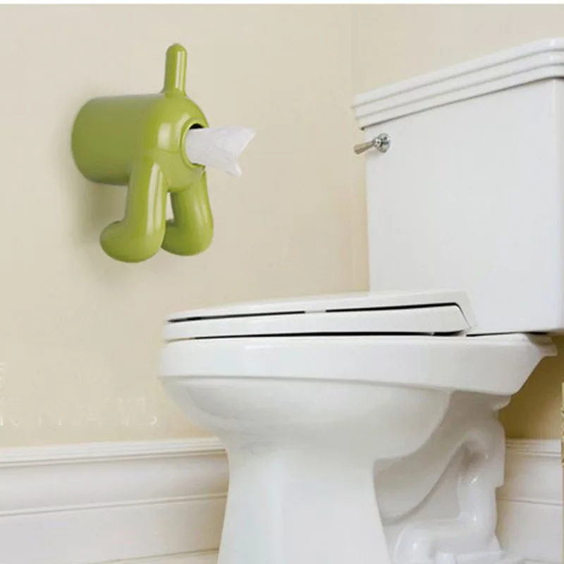 Бумажная коробка держатель рулона бумаги креативная милая собака пластиковый