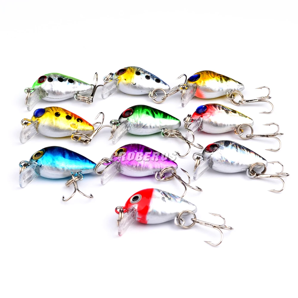 Мини рыболовная приманка 10 шт. для рыбалки на видов цветов 2 6 см/1 г рыболовные