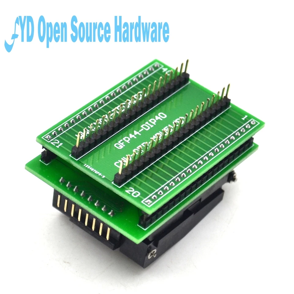 IC Тесты клеммный блок адаптер Блок горения преобразования TQFP44 для DIP40 QFP44|block block| |