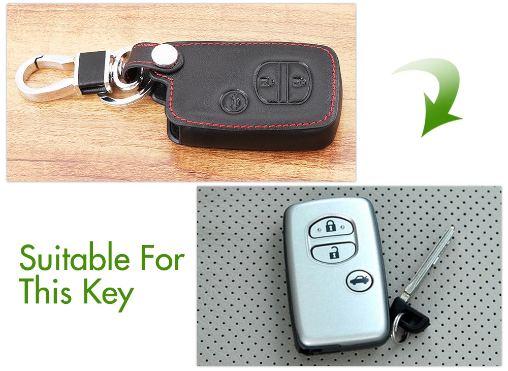 Кожаный чехол для автомобильного ключа Subaru 2013 2014 Foreste Outback XV legacy аксессуары