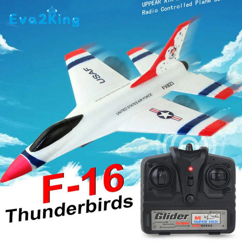 Eva2king RC самолет пульт дистанционного управления вертолет Электрический Глайдер