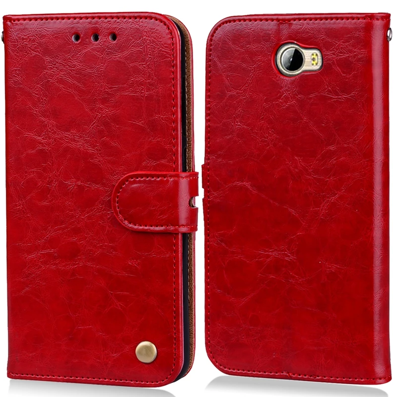 Кожаный чехол-бумажник для huawei Y5II Y5 II/Y6 ii Compact CUN-U29 CUN-L21 CUN-L01 Honor 5A LYO-L21 CUN U29 откидной Чехол с подставкой