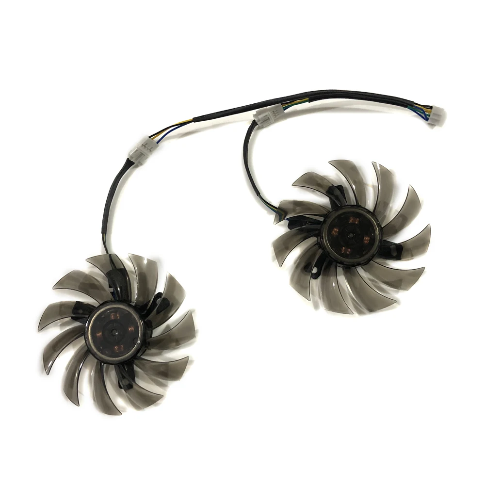 

2pcs/set 8010 75mm PLD08010S12HH VGA gpu Cooler Fan For MSI GTX 460 560 570 580 R6870 R6950 Twin Frozr II Video Cards Cooling