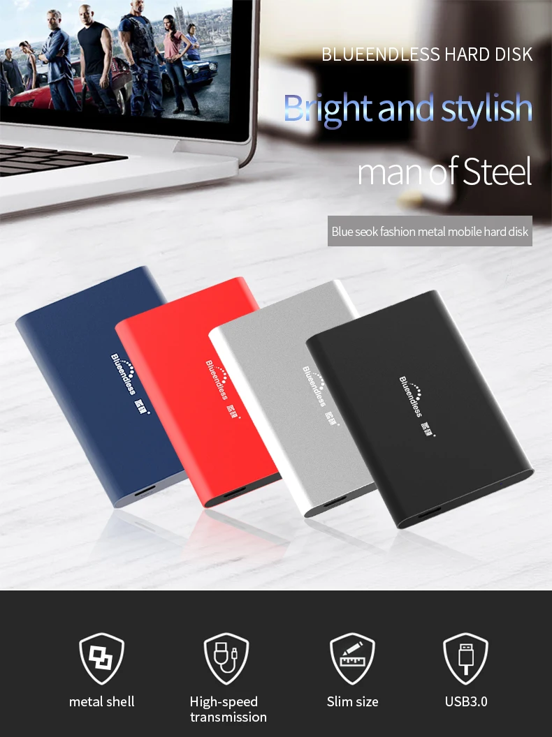 HDD Dard Disk Внешний жесткий диск 1 ТБ HD Externo 2 ТБ 1 T жесткий диск Harici 2 для устройства хранения Externe Harde Schijf 500GB 750GB