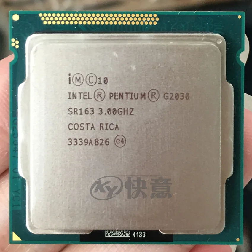 Процессор Intel Pentium G2030 3M cache 3,0 GHz L3 = 3M LGA 1155 TDP 55W для настольных ПК(Рабочая