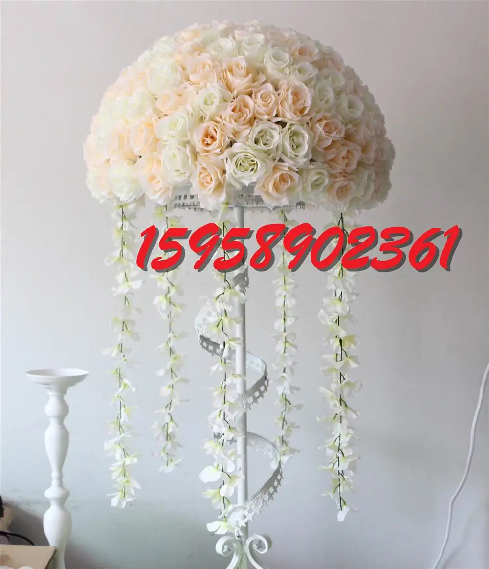 SPR! Свадебная дорога свинцовая Лаванда искусственные цветы стола центральный