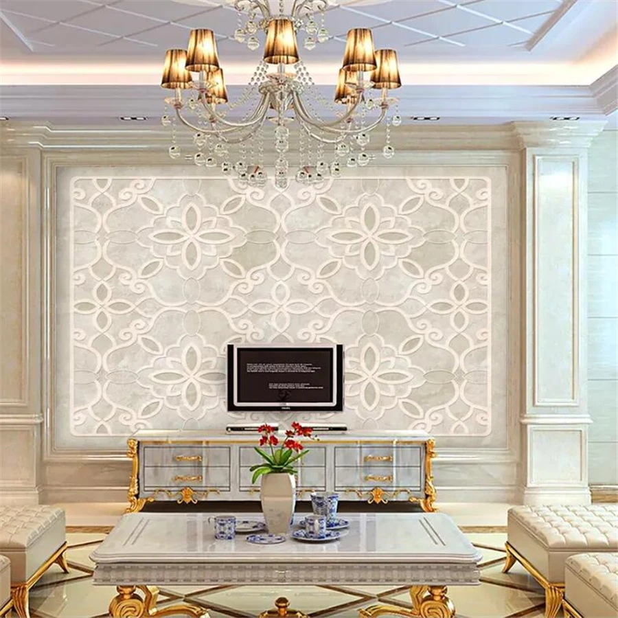 3d обои американский мрамор Резные Стерео ТВ фон обои|3d pattern|3d marble3d |