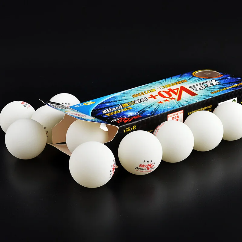 50balls/100balls Double Fish Table Tennis Ball V40+ 3-star Original ABS new material plastic poly ping pong ball tenis de mesa |