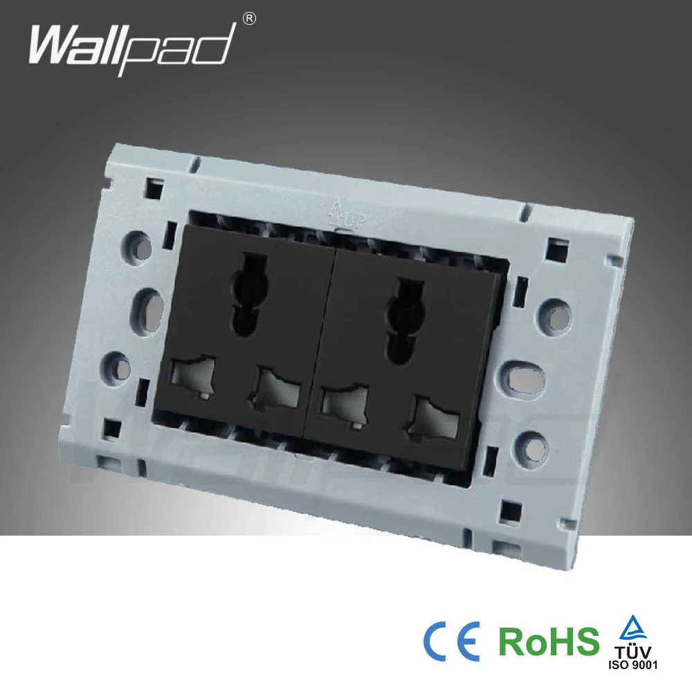 2019 горячая Распродажа 6 Pin универсальная электрическая розетка Wallpad роскошная