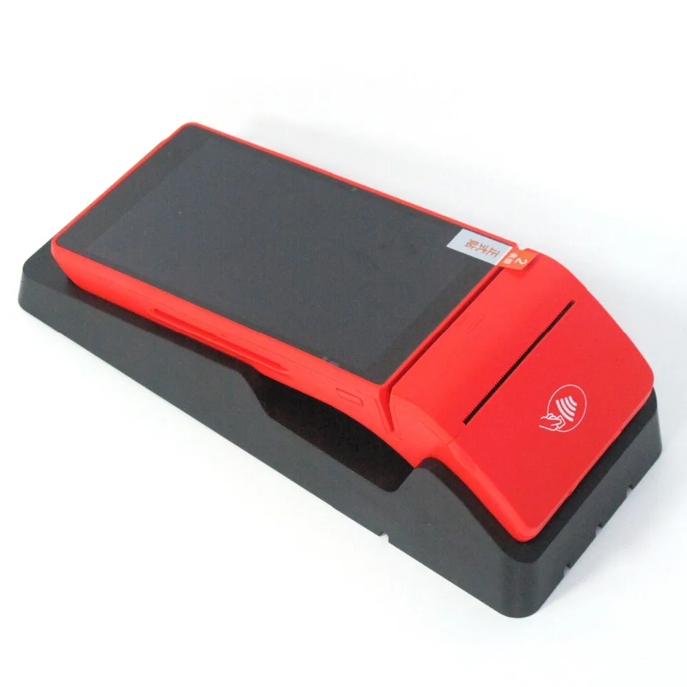 Все в одном android Мобильный pos терминал включает считыватель кредитных карт с