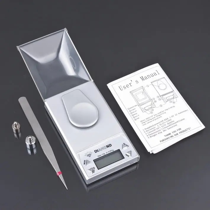 Цифровые Алмазные Весы с ЖК дисплеем высокоточные электронные ювелирные весы