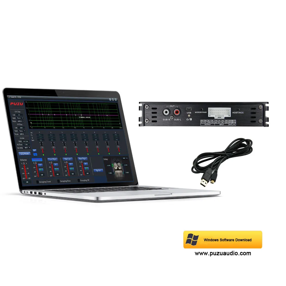 Автомобильный усилитель DSP поддержка неразрушающего аудио модификация