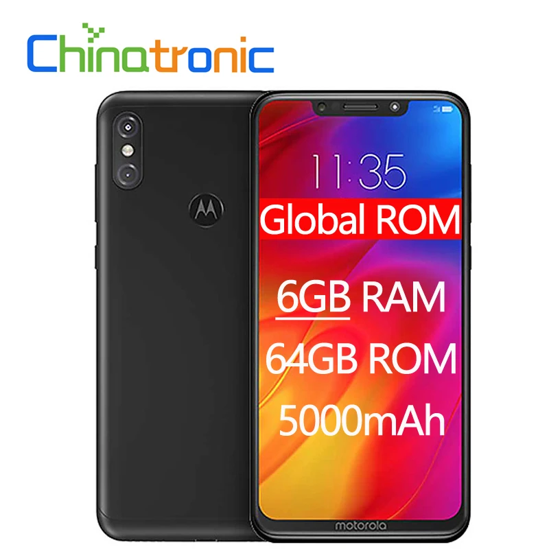 Мобильный телефон Motorola MOTO P30 Note 6 ГБ + 64 Snapdragon 636 2 дюйма 2246x1080 двойная задняя камера 5000 мАч BT5.0|Смартфоны| |