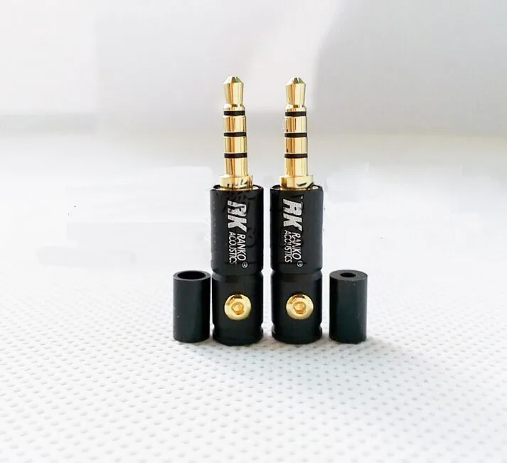 8 шт. в партии RANKO акустика 3 5 мм 4 трека стерео аудио мужской 2 Хвостовая манжета