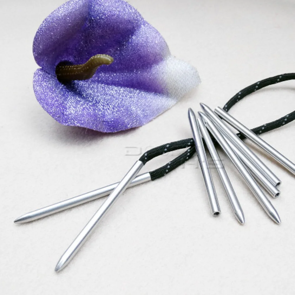 Игла Паракорд стальная 2 шт./лот 3 дюйма с винтовой резьбой игла для шитья вязания