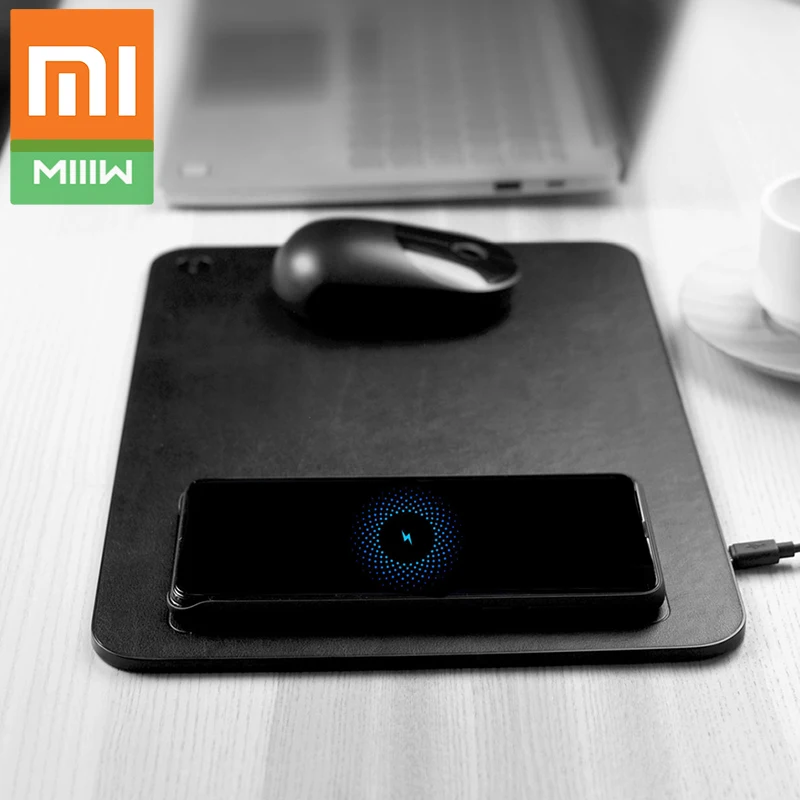 Коврик для мыши Xiaomi MIIIW Office Ultrathi с поддержкой беспроводной зарядки QI телефона
