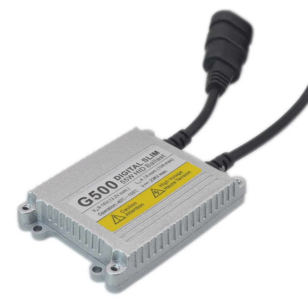 1 шт. AC 55 Вт HID балласт G500 цифровой конверсионный ксеноновый блок зажигания для