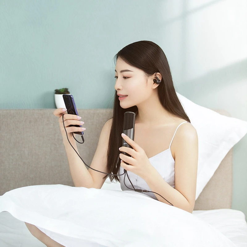 Беспроводной ручной микрофон Youpin колонка для караоке KTV музыкальный