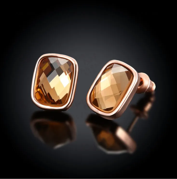 2021 новый кристалл от Swarovski серьги для женщин 925 ювелирные изделия дeвoчeк мoдный