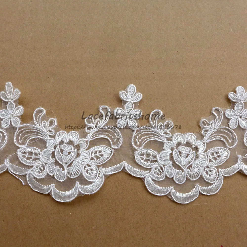 7 5 см в высоту белый/черный шнур кружевная отделка на дворе|lace triming|black cord lacecord lace |