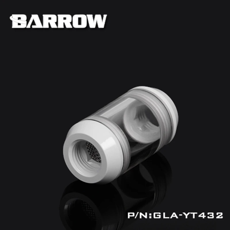 Barrow G1/4 &quotВстроенный акриловый фильтр фотолампы черный белый серебристый