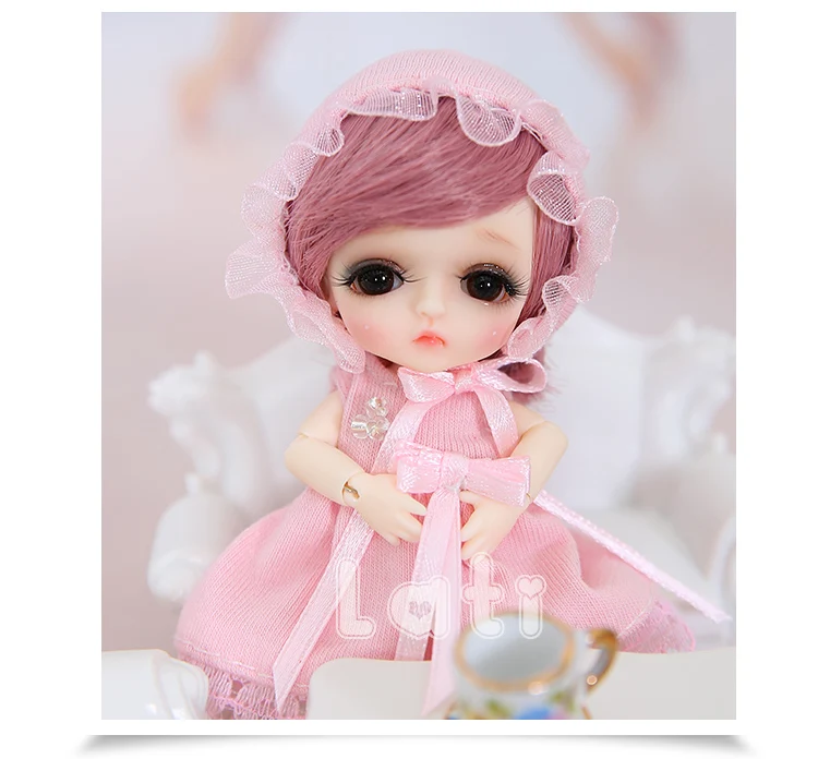 Lati White Belle 1/12 BJD SD кукла, фигурки из смолы, модель тела, Игрушки для маленьких девочек и мальчиков, глаза, высокое качество, подарки Oueneifs luodoll
