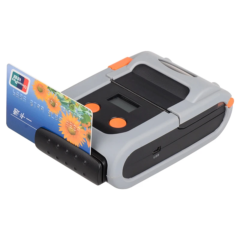 Портативный мини usb bluetooth термопринтер pos для чеков 2 дюйма android стандартный с