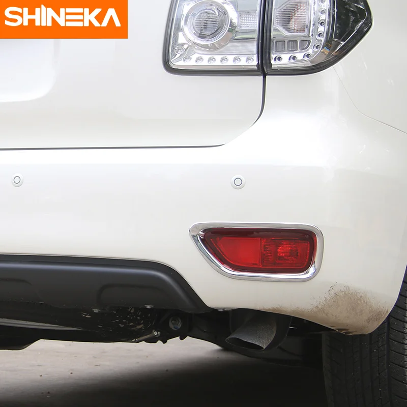 Лампа заднего противотуманного фонаря SHINEKA ABS для стайлинга автомобиля