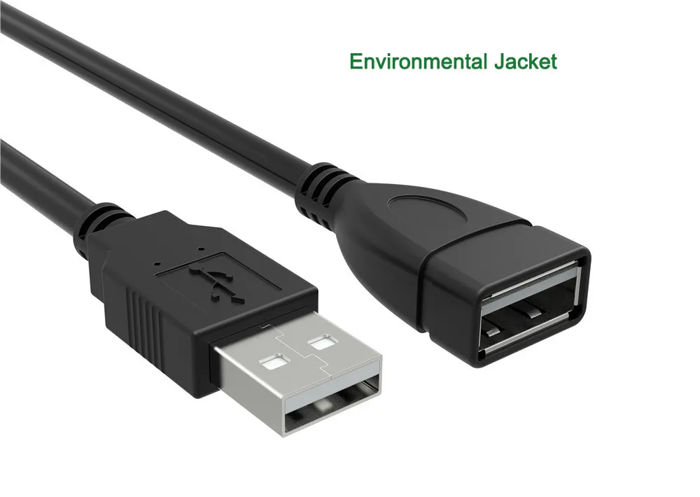 USB 2,0 Удлинительный кабель USB мужчин и женщин удлинитель высокоскоростной USB кабель удлинитель для мыши USB флэш-накопитель ПК компьютер