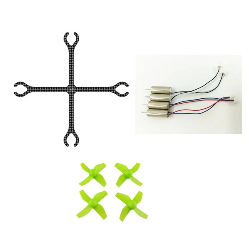 DIY комплекты радиоуправляемых дронов 615 двигатель H36 батарея баланс зарядное устройство запчасти E010 E010C E010S JJRC H36 Tiny6 лезвие индуктивности крошечные Whoop - Цвет: 13-0132-6