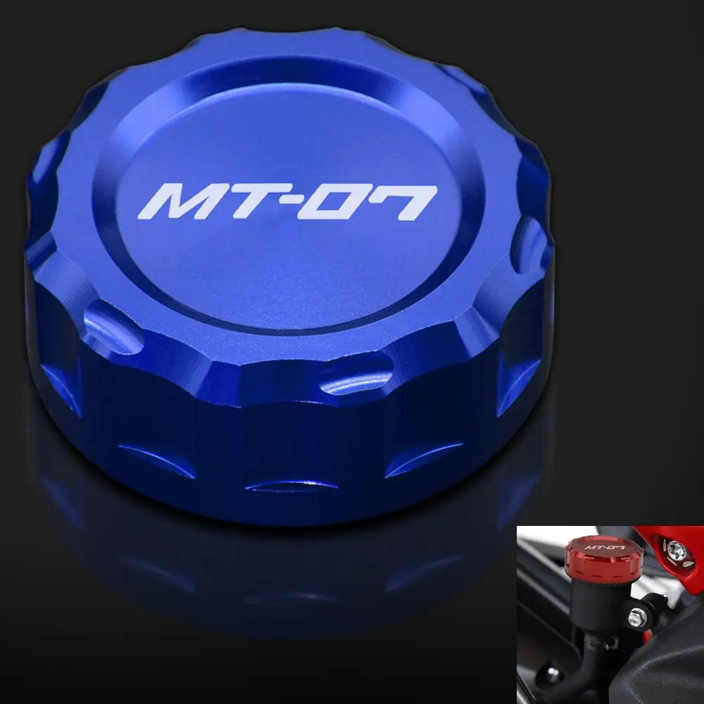 CNC мотоцикл задний тормозной резервуар Крышка для Yamaha FZ 07 MT FJ 07/Tracer 700 09 09/MT Tracer R3 R6